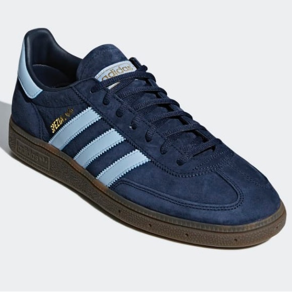Adidas Handball Spezial Suede Leather Navy Blue Gum 10 11.5 NWT NEW BOX - Picture 11 of 16